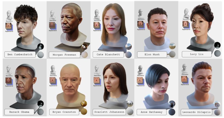 SIGGRAPH2023｜DreamFace：一句话生成3D数字人？