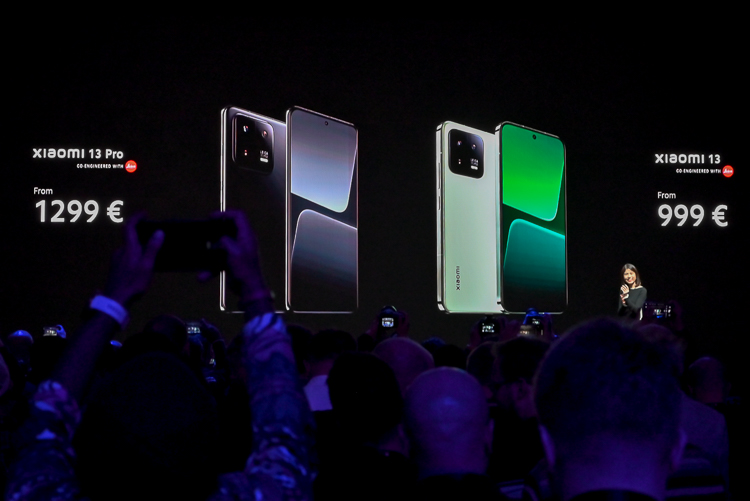 小米13系列发布时的价格,小米13国外预售销量