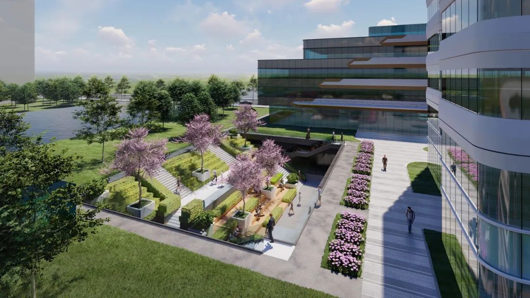 ​科创总部湾企业巡礼爱登堡都市楼宇安全、智能、高效的移动风景线