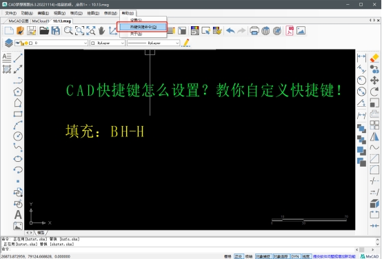 cad2023加载自定义快捷键,cad字体设置快捷键是什么