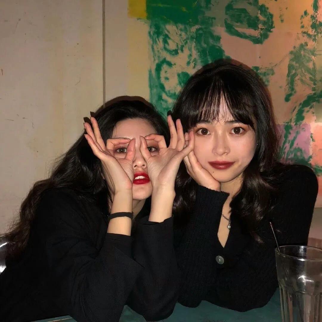 可爱头像闺蜜姐妹都可以用,闺蜜头像甜甜的又比较冷酷一点