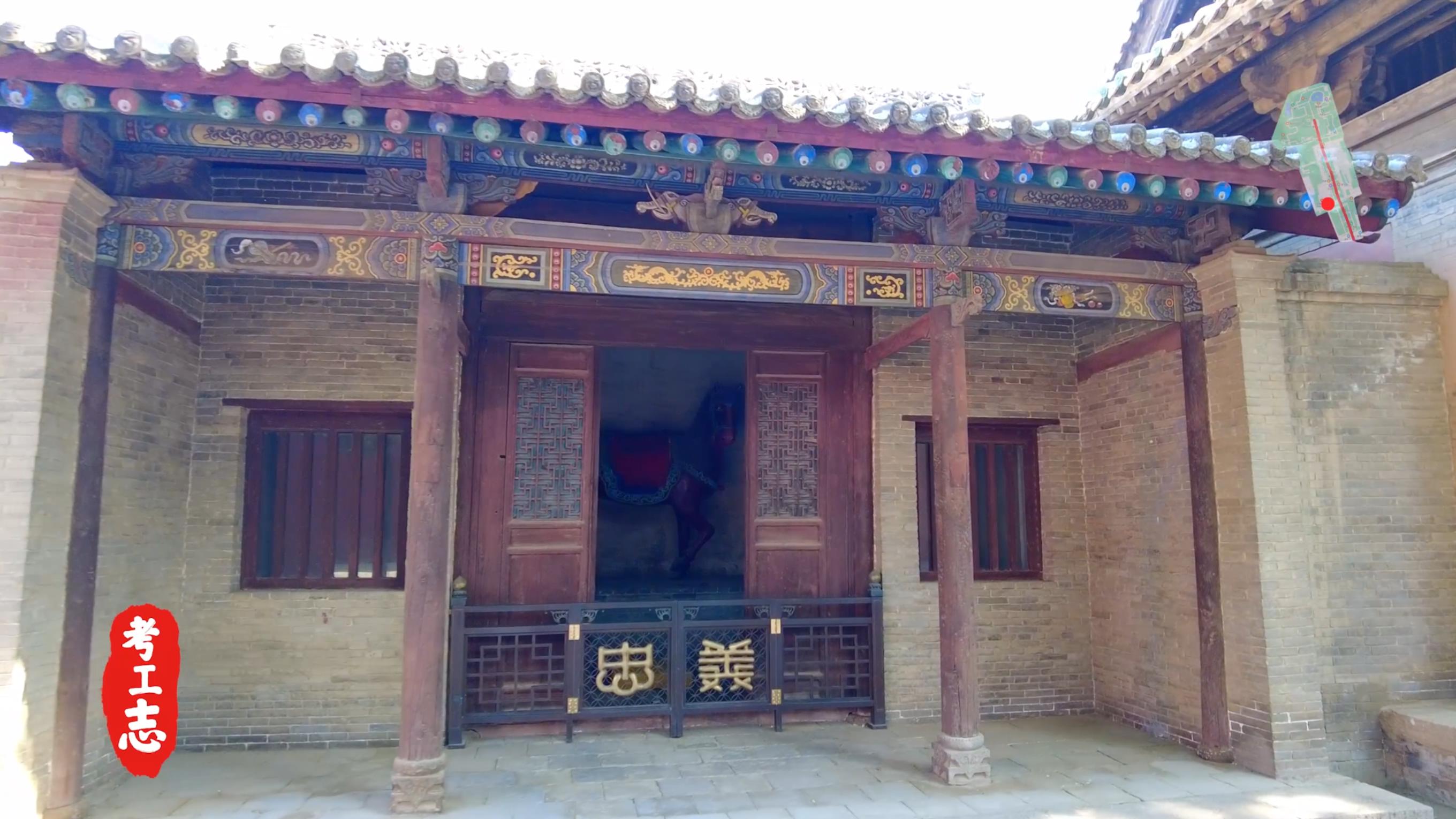 关公故里关帝庙图片,关公老家的武庙