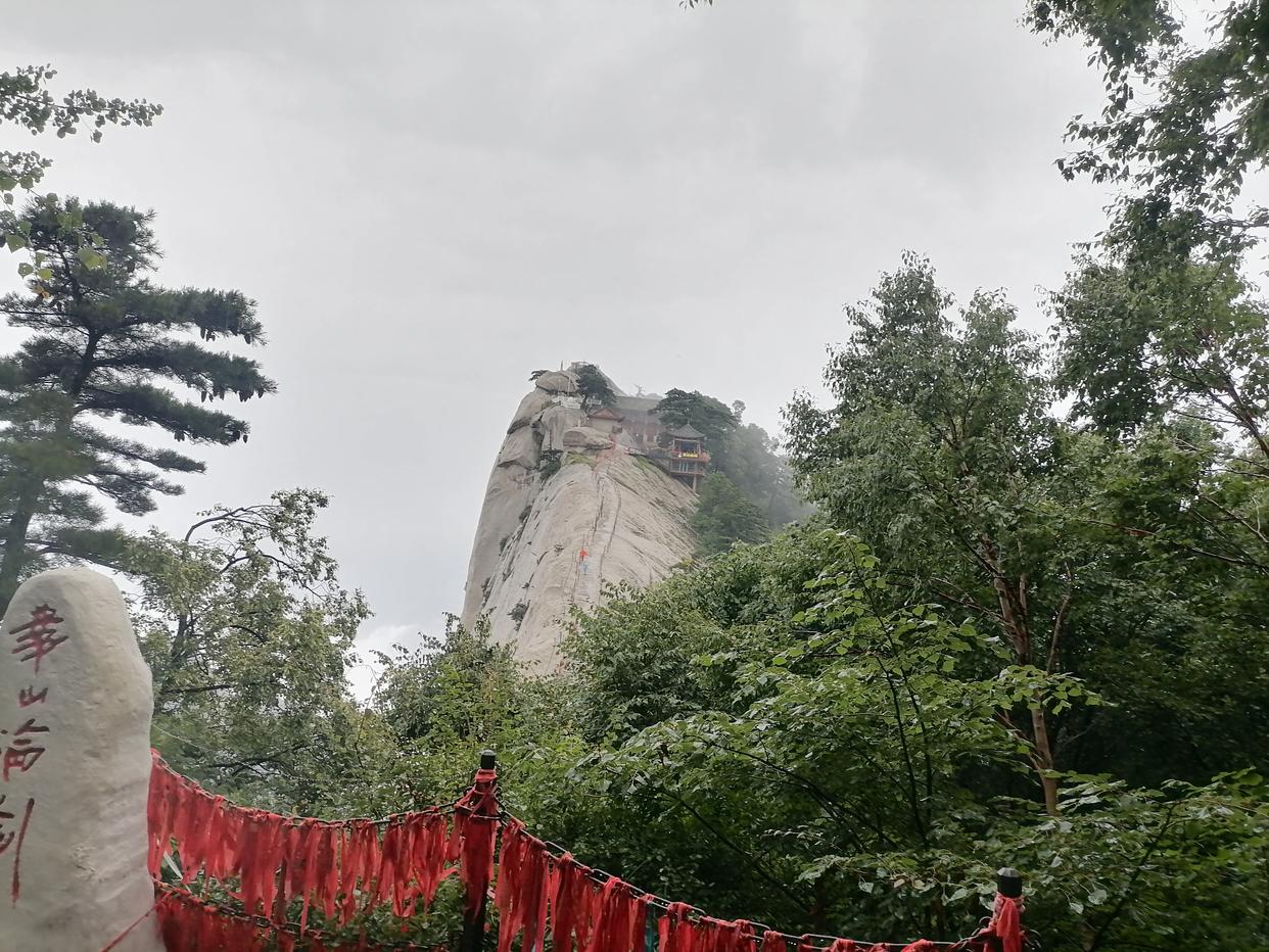 华山旅游攻略西上西下三日游路线,华山攻略一日游西上北下攻略