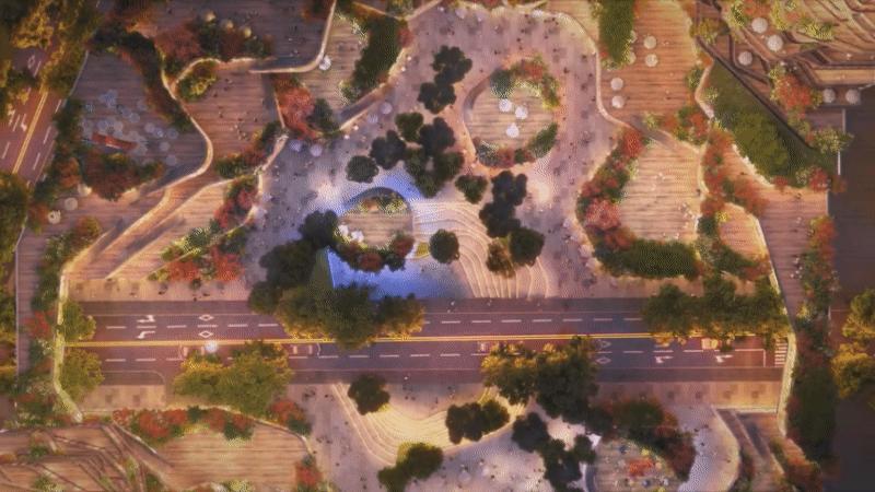 各种地标建筑的设计方案,城市居住区绿色建筑设计