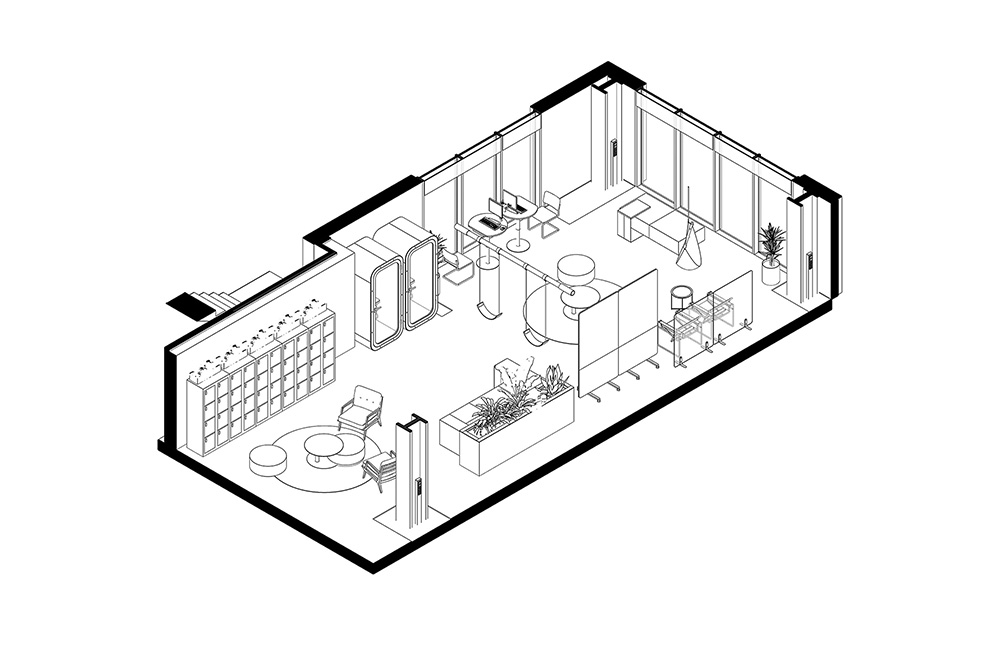 自由畅想云科技公司SQUAD基辅总部大楼设计欣赏