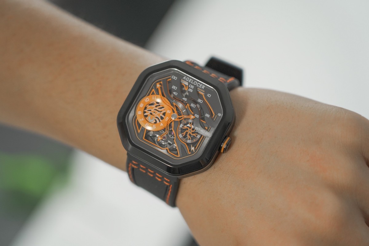 艾戈勒镂空雕花手表测评,艾戈勒机械表测评