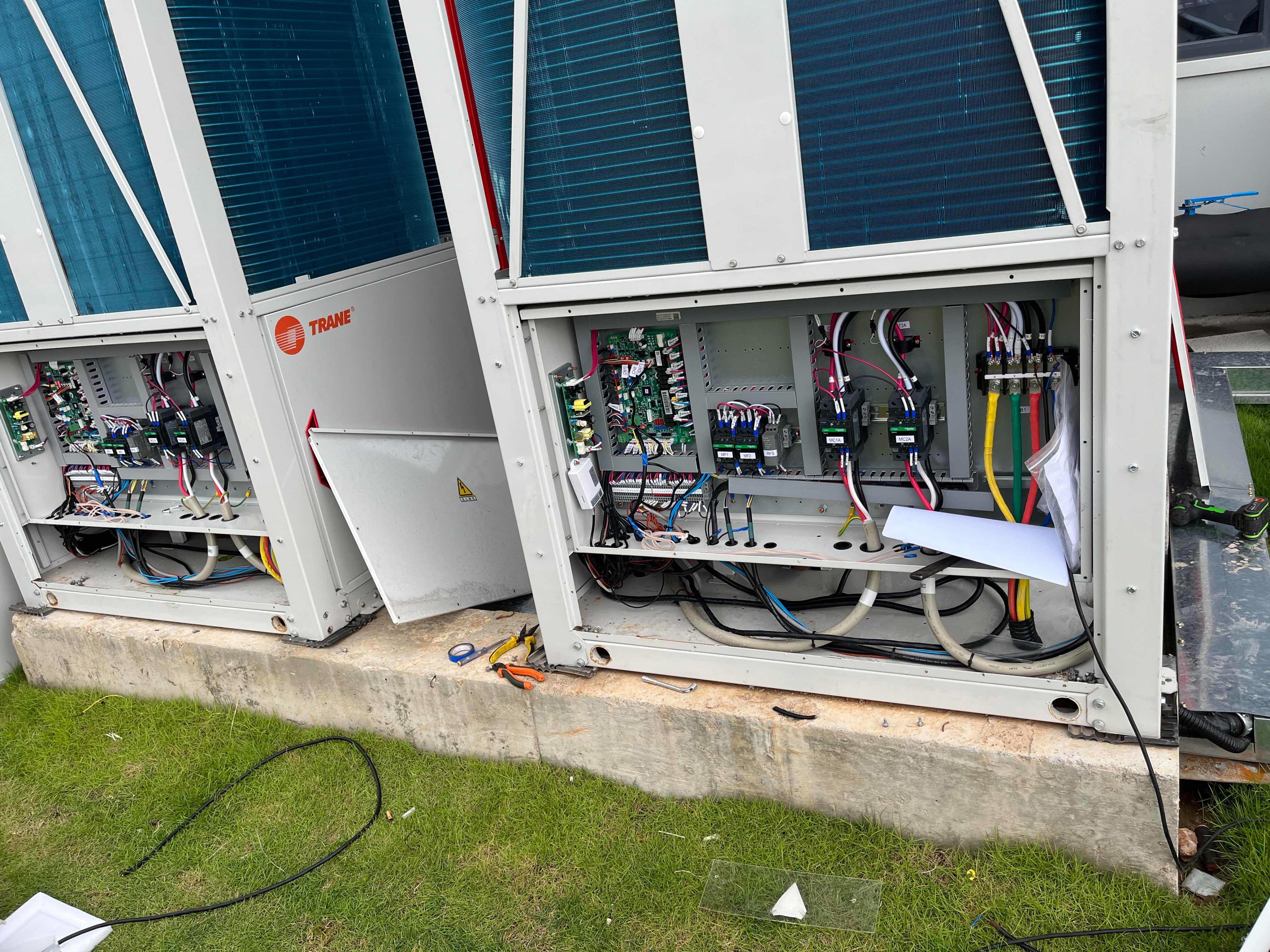 中央空调安装施工图纸怎么看,中央空调新风系统施工方案