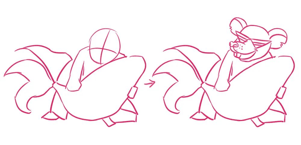 国潮风海报创意设计,国潮插画手绘初学者入门教程