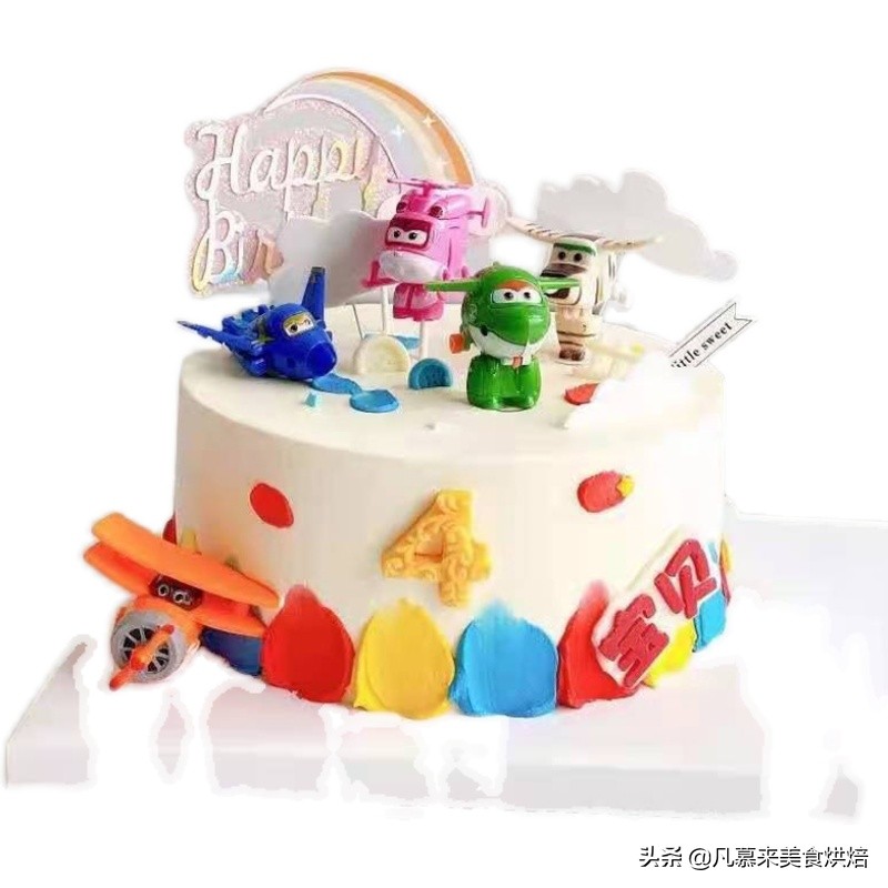 六一儿童节透明蛋糕盒子,六一儿童节蛋糕礼物