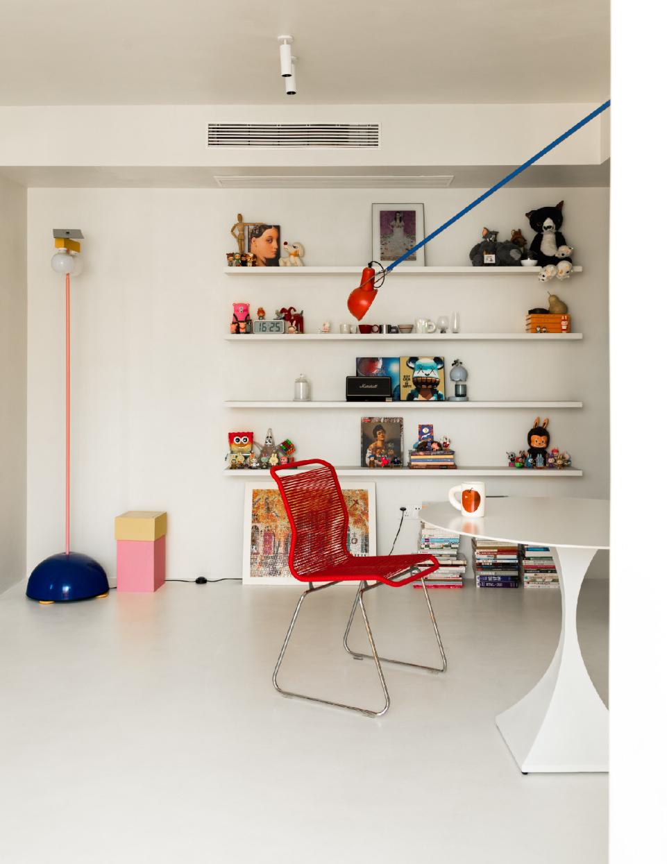 北京姑娘60㎡家：因风格少见而意外走红，色彩赏心悦目，超有腔调