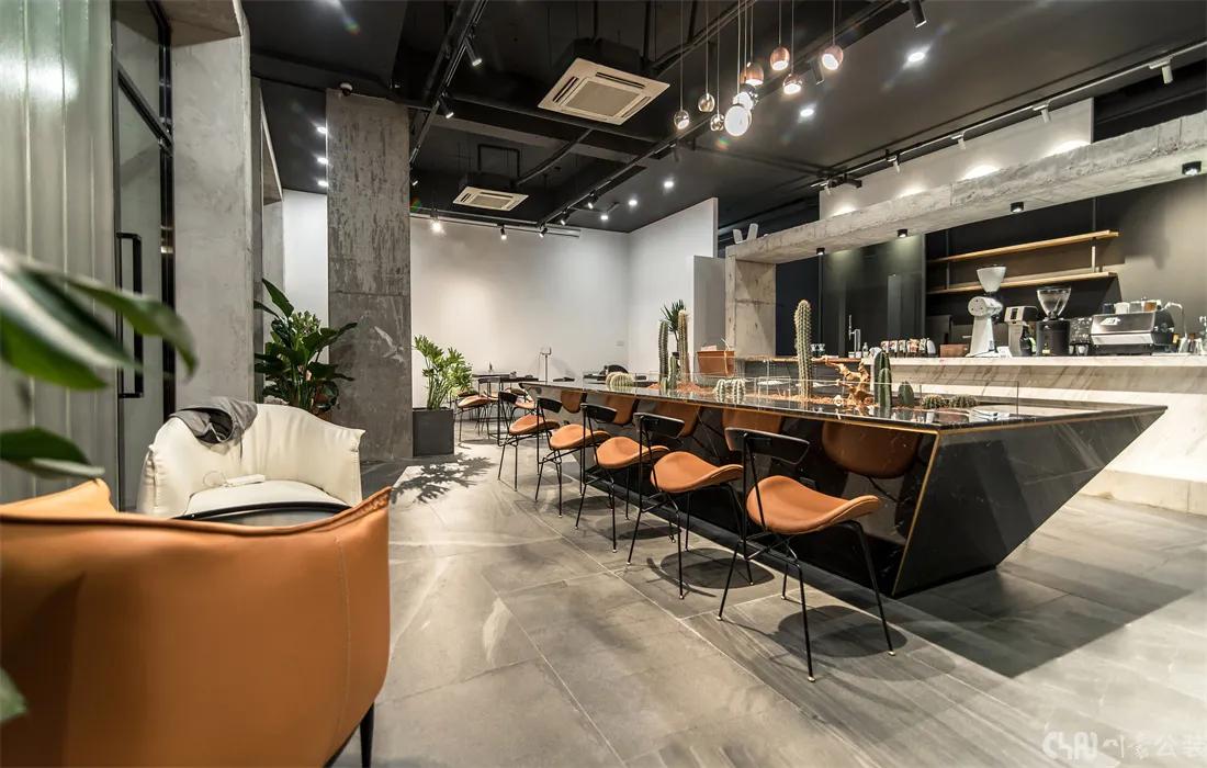 复古工业风咖啡馆装修,极简工业风咖啡馆设计