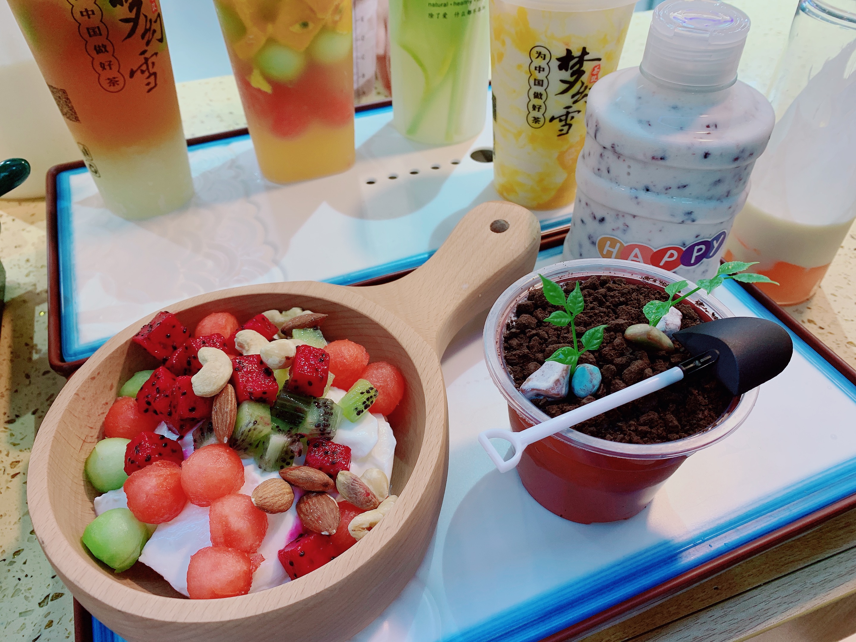 茶饮梦幻雪,梦幻雪茶饮店