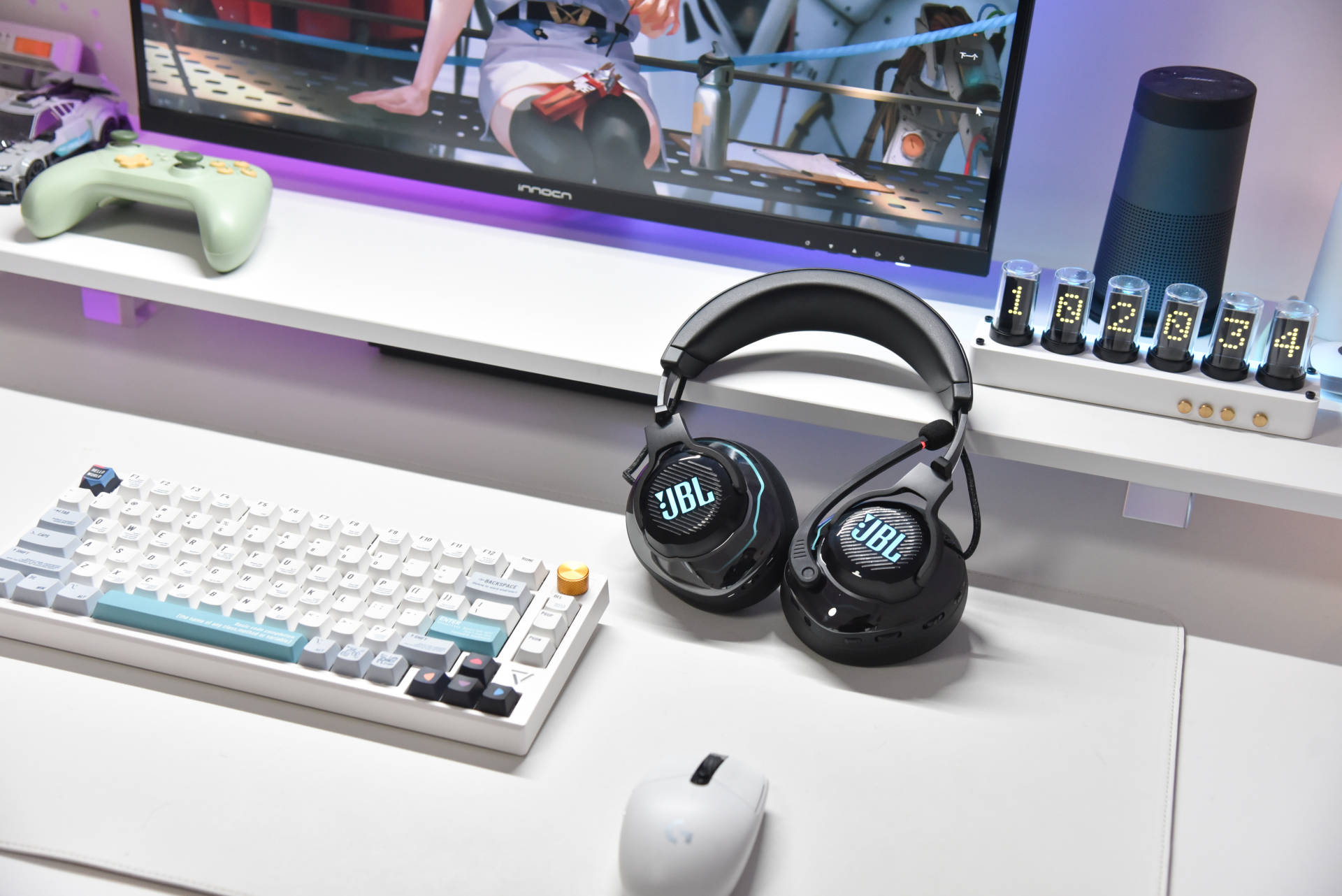 jblquantum100娓告垙鑰虫満娴嬭瘎,鏃犵嚎鑰虫満鐢电珵鑰虫満