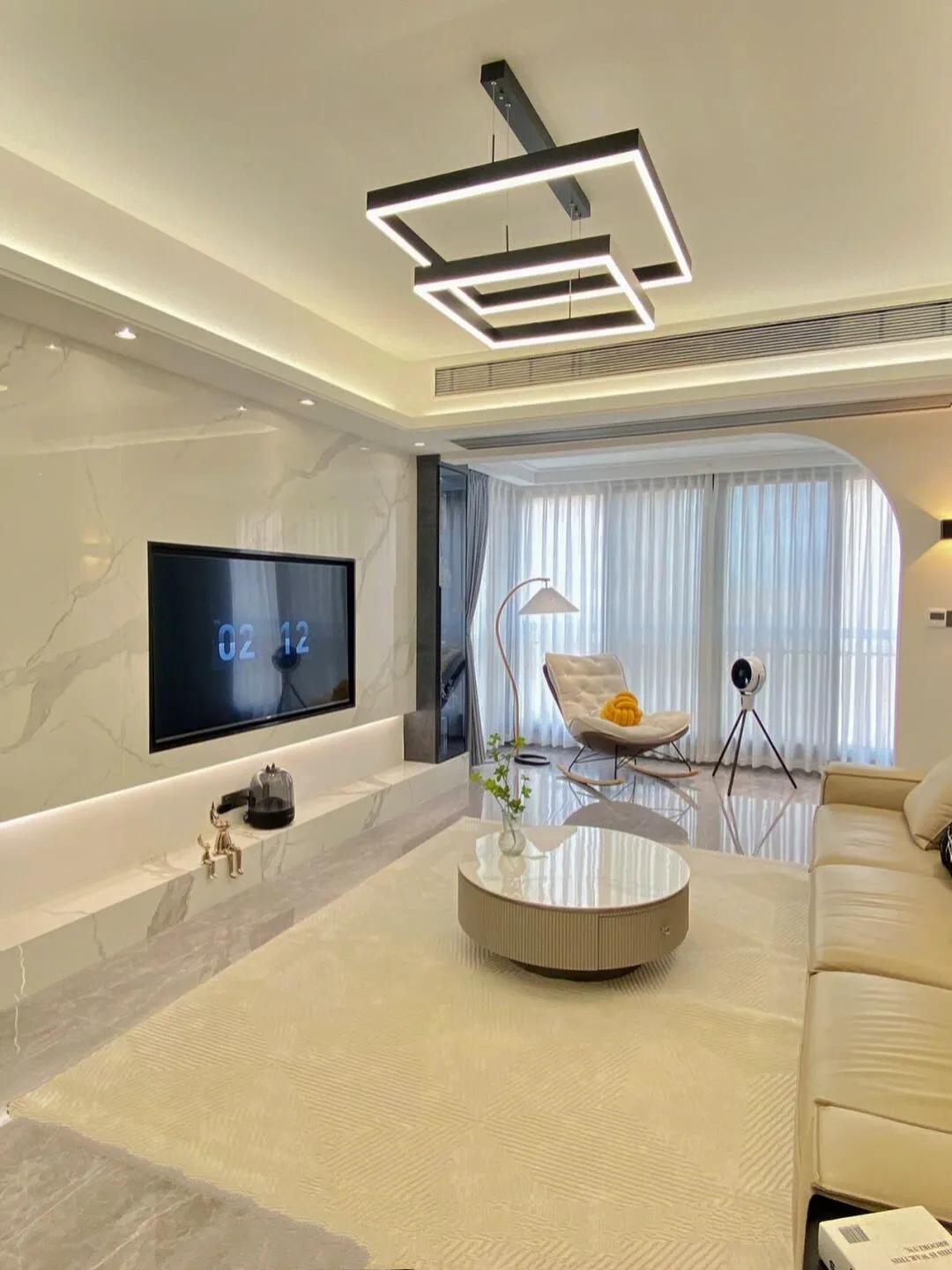 暖色系装修效果图,20平装修风格轻奢暖色调