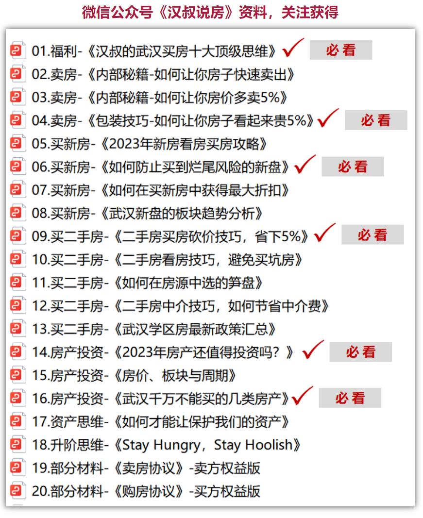 武汉近10年各区楼市变化,武汉楼市跌得最厉害的几个区域