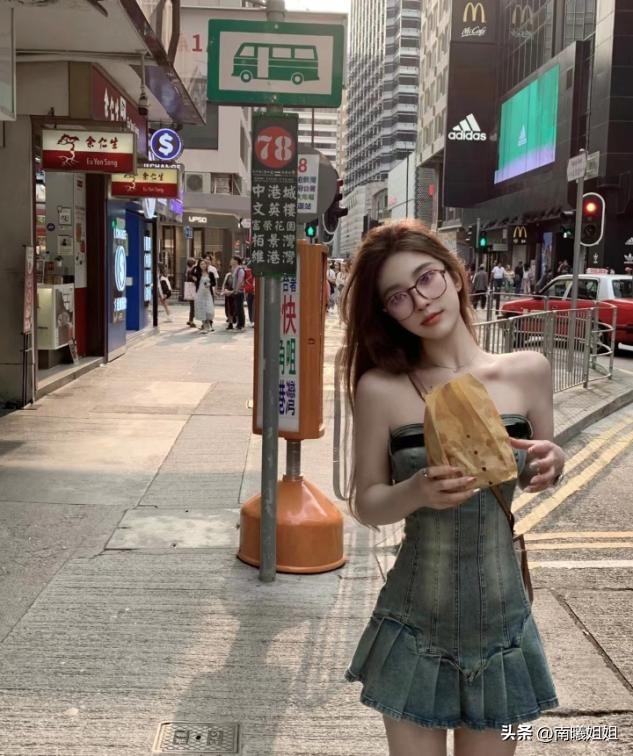 夏天时尚新款牛仔裙,牛仔裙春夏炸街时尚减龄