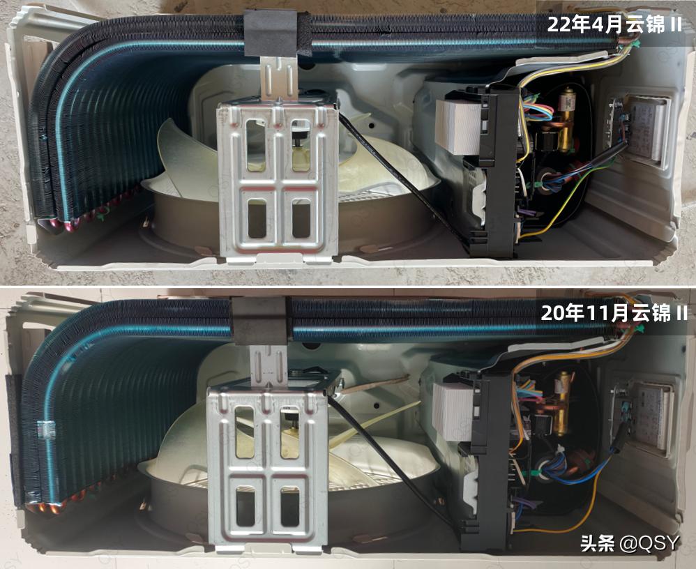 格力空调2024云锦柜外机拆解,格力云锦3匹立式空调拆解