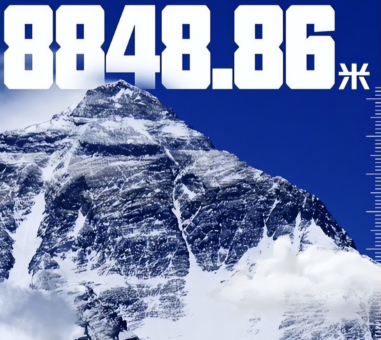 目前珠峰高度是多少,珠峰高度变化