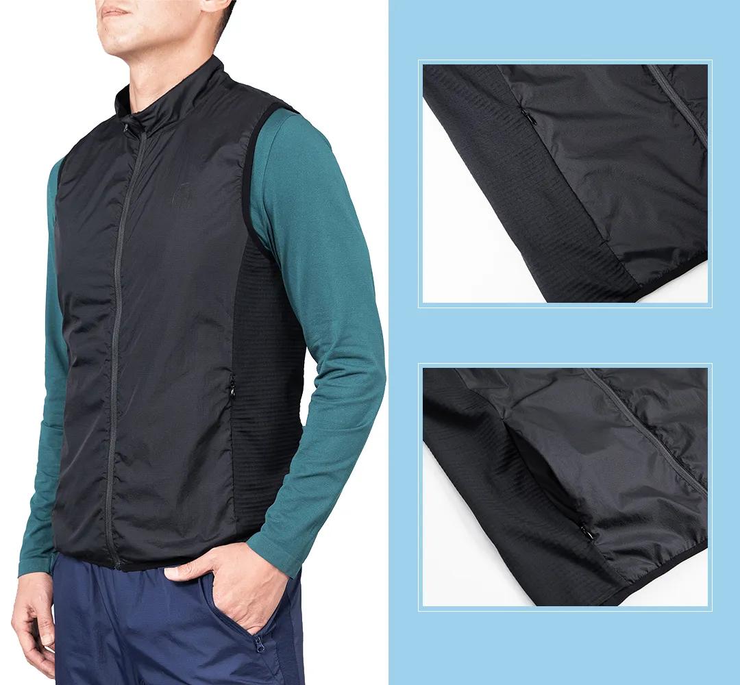无惧风雪户外运动服饰,冬季跑步穿什么马甲透气保暖