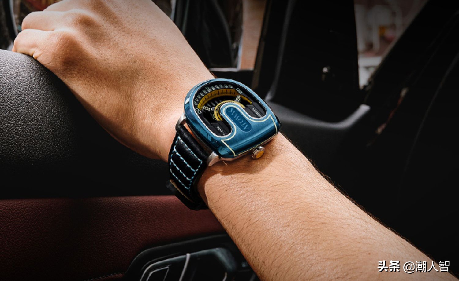 反人类设计的腕表,狠烧智商的,时间我都看不懂了