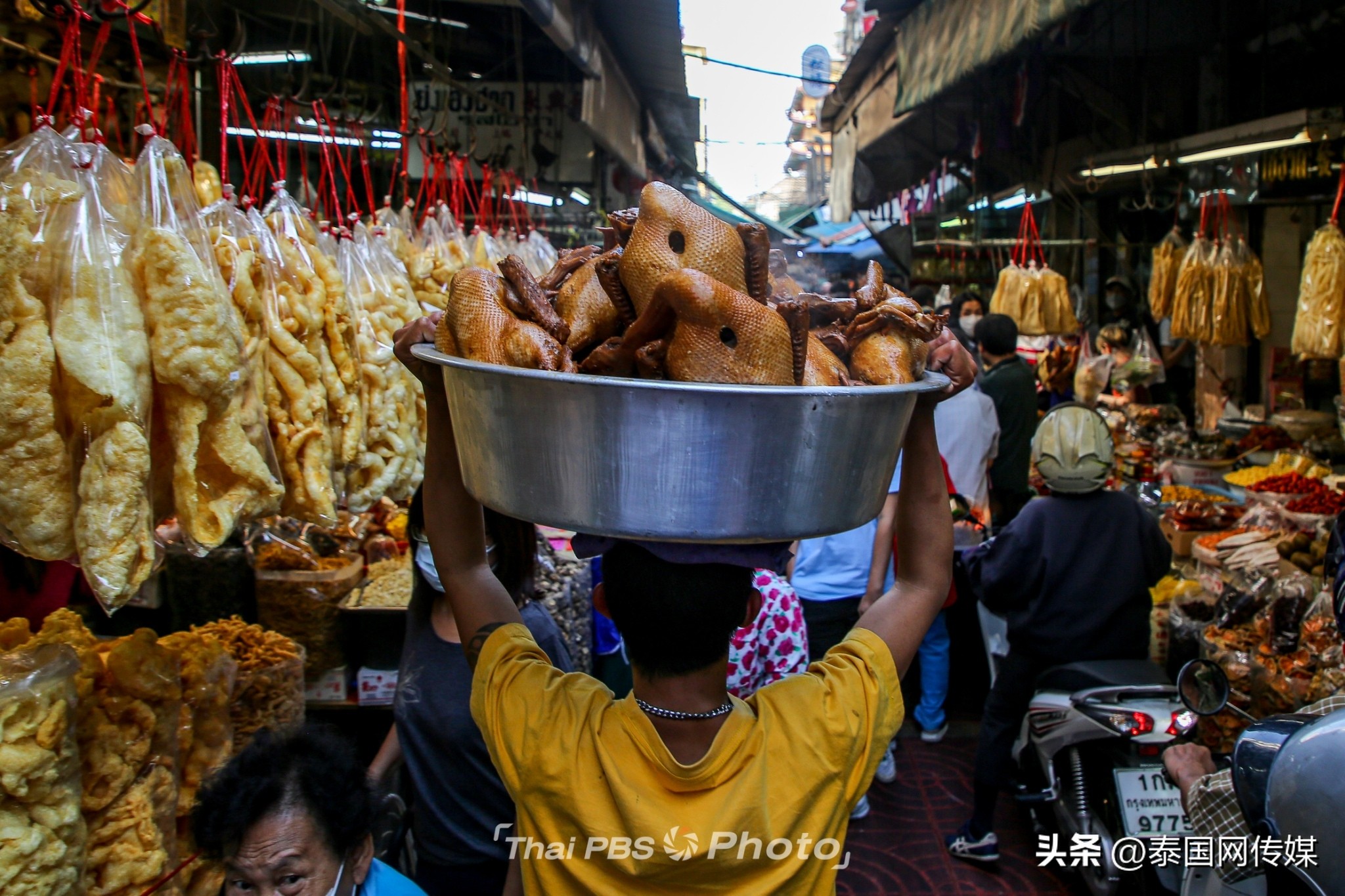 曼谷人春节年货,曼谷唐人街附近购物