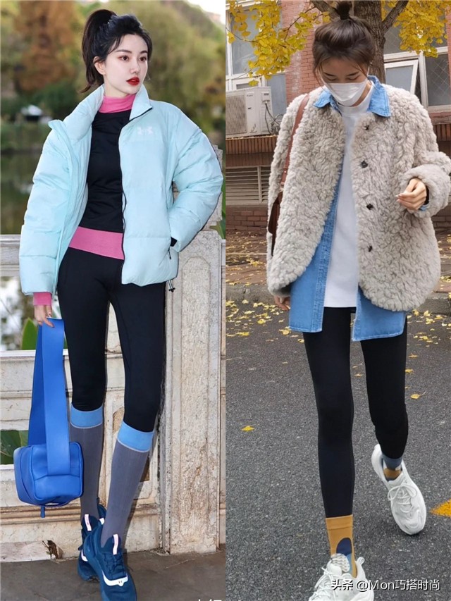 烂大街打底裤怎么搭,今年冬季最流行的打底裤穿搭