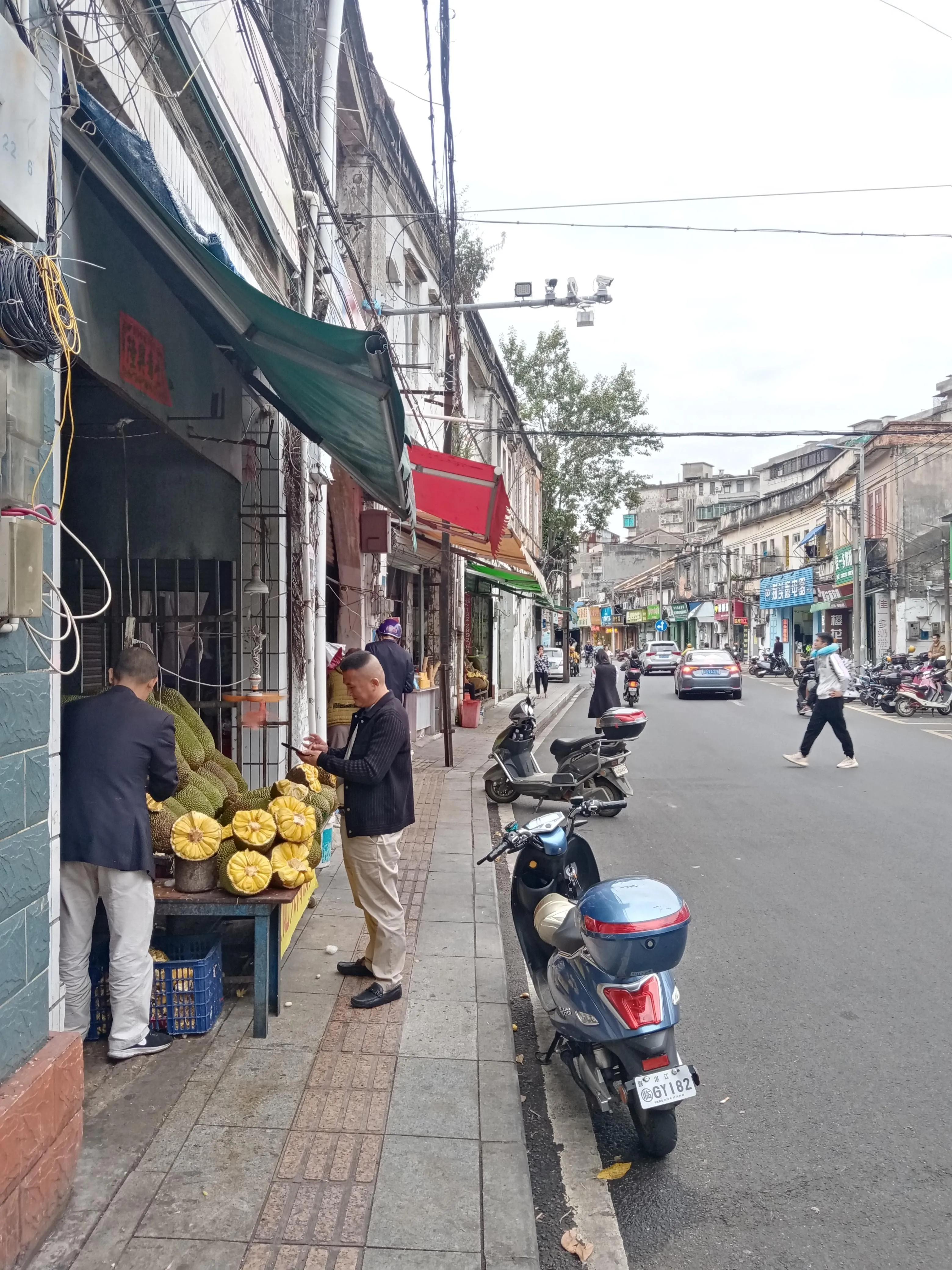 赤坎区老街旅游景点,赤坎老街美景