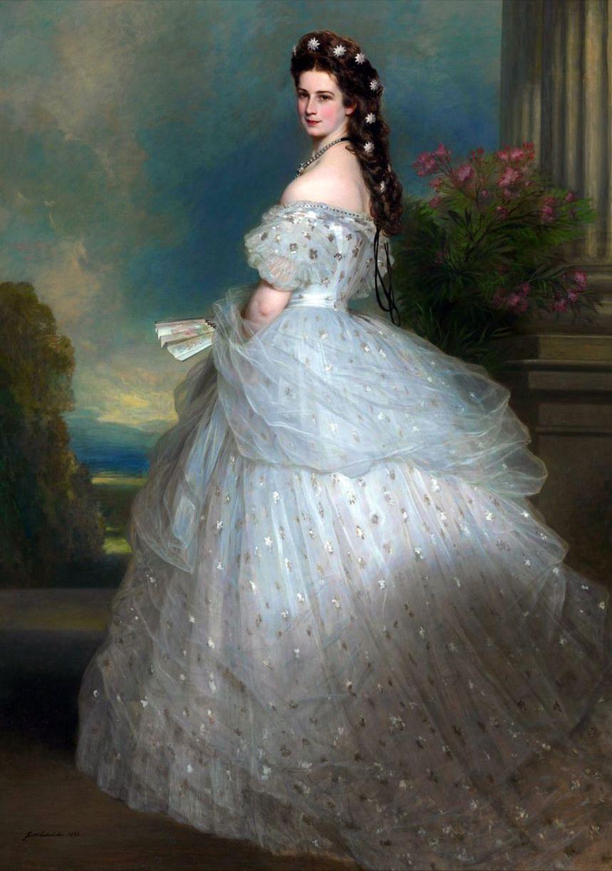 茜茜公主真的美吗,茜茜公主绝美造型