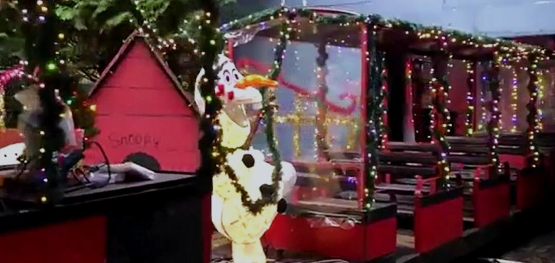 搭上圣诞列车！与圣诞老人合影！本周大温亲子活动不容错过!