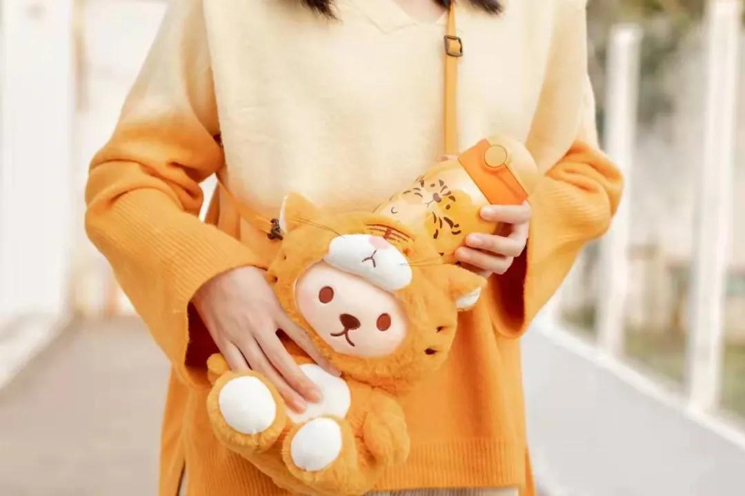 本命年杯子龙年新年保温杯,虎年大容量保温杯