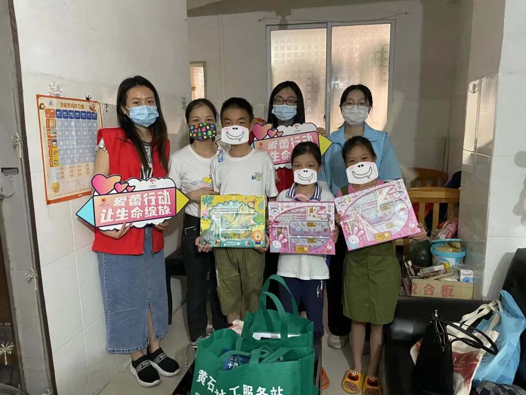 “爱蕾行动”7月回访记录：在救助中勾勒出爱与希望的形状