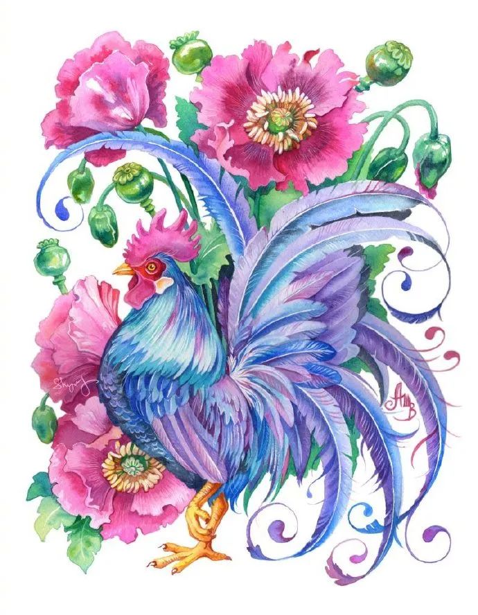 用色大胆的水彩作品,大神级水彩作品看完肯定不后悔