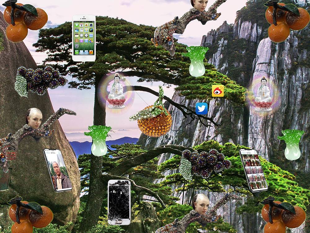 风景后期水墨,风景后期前后对比