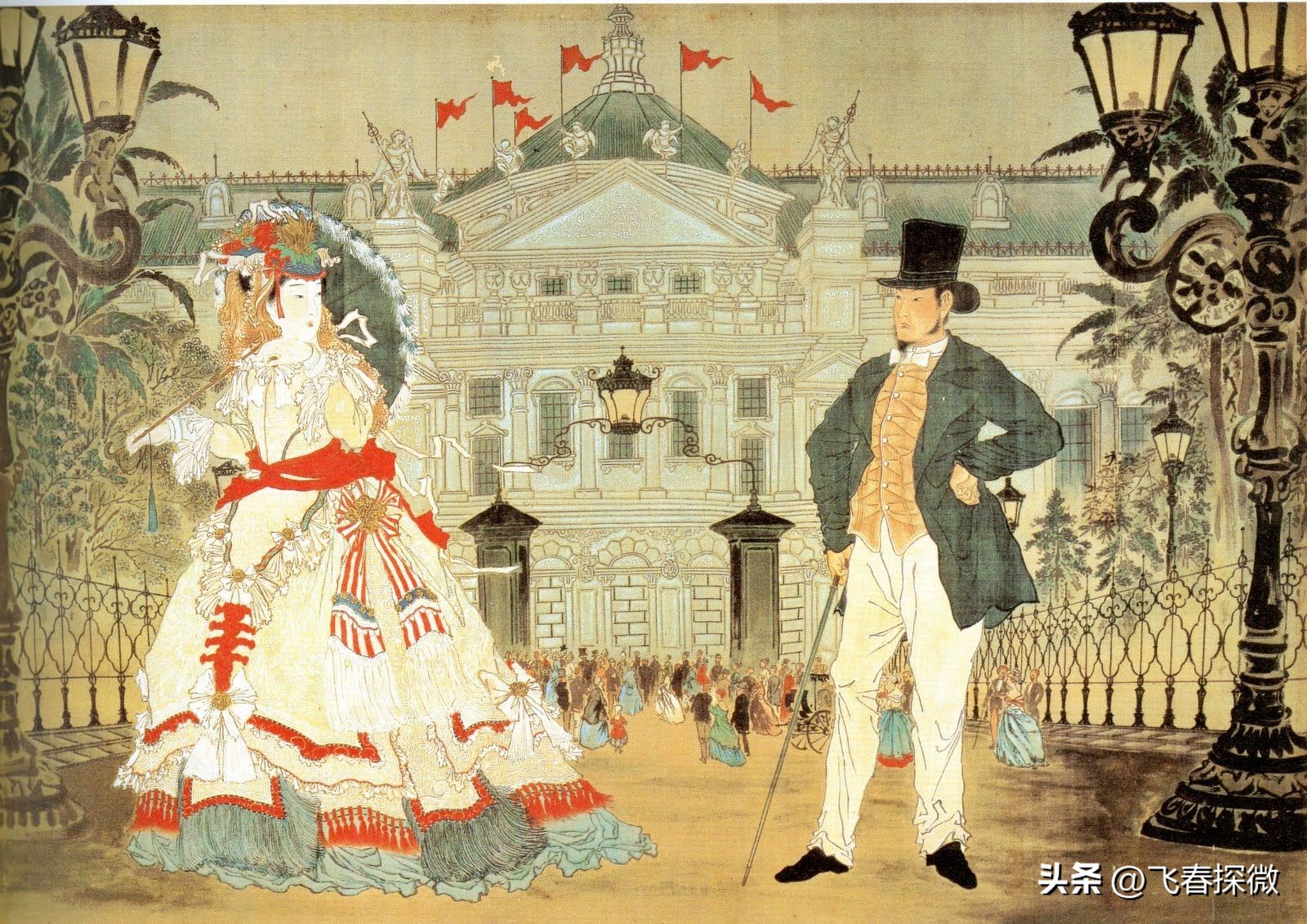 日本明治维新的功臣,其夫人为何多出自*楼青**?