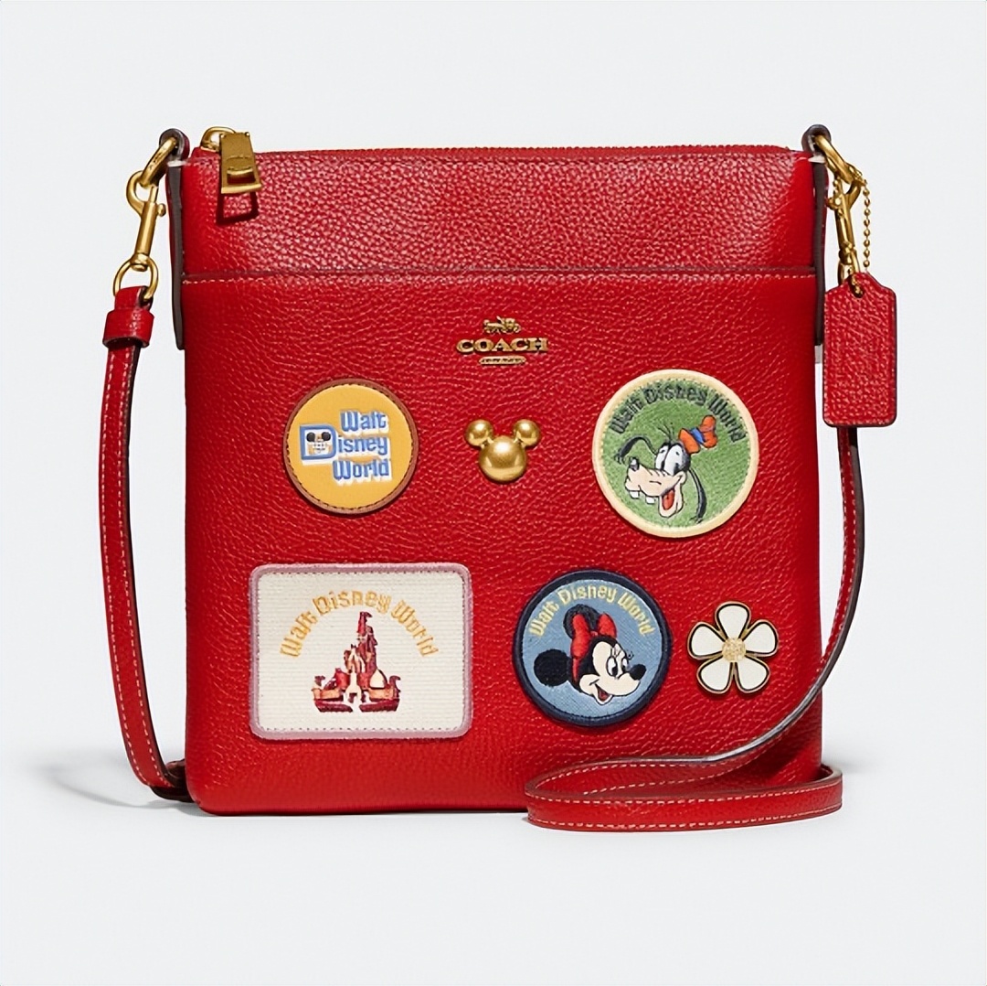 coach和迪士尼联名包米奇,coach双肩包迪士尼联名二手