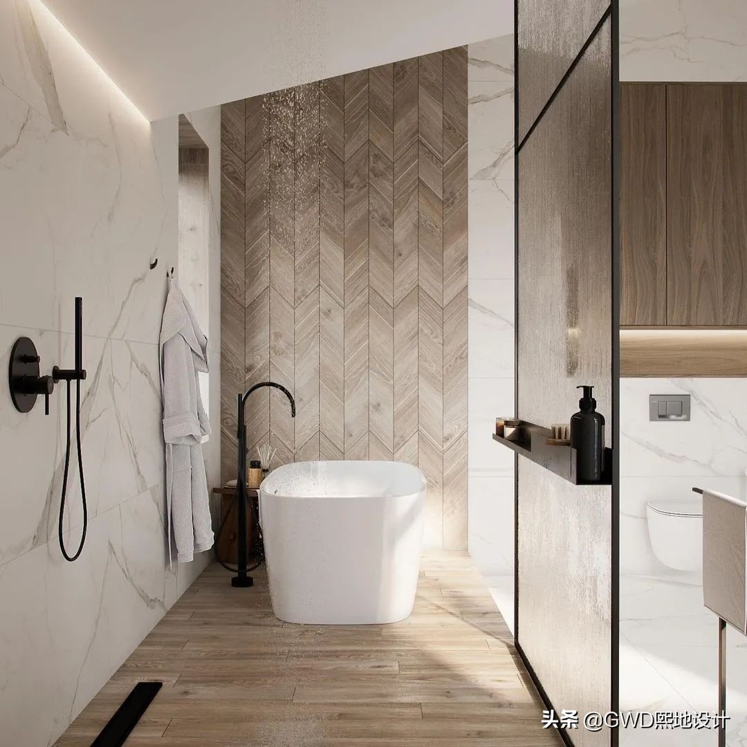 最美卫生间装修效果图,2021最火卫生间设计效果图