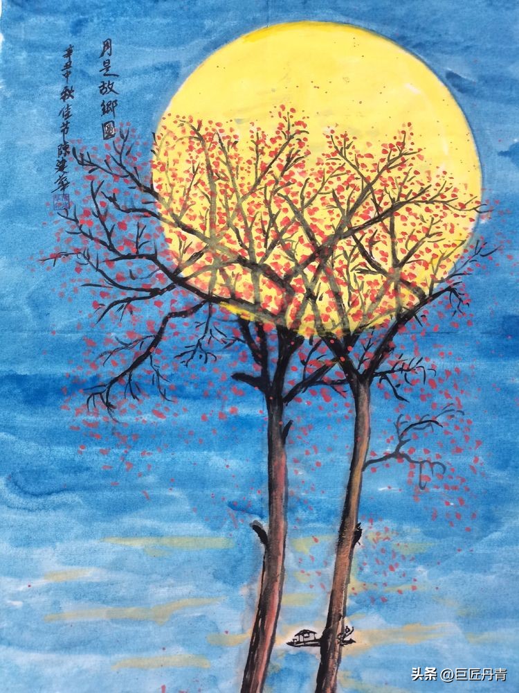 喜迎国庆礼赞盛世——艺术家*建华陈**