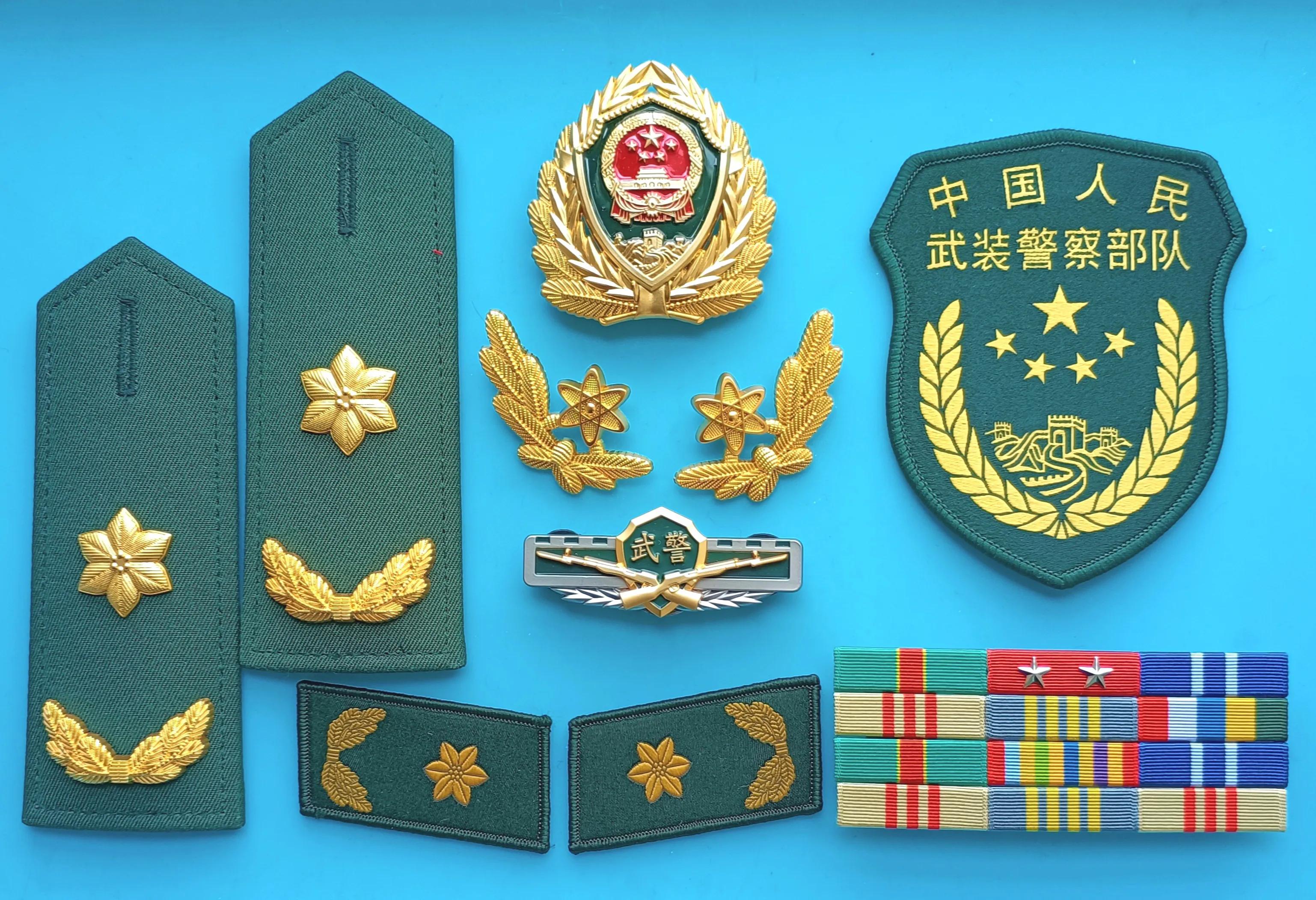 毛启国收藏帽徽图片,中国陆军狼牙特种部队肩章图片