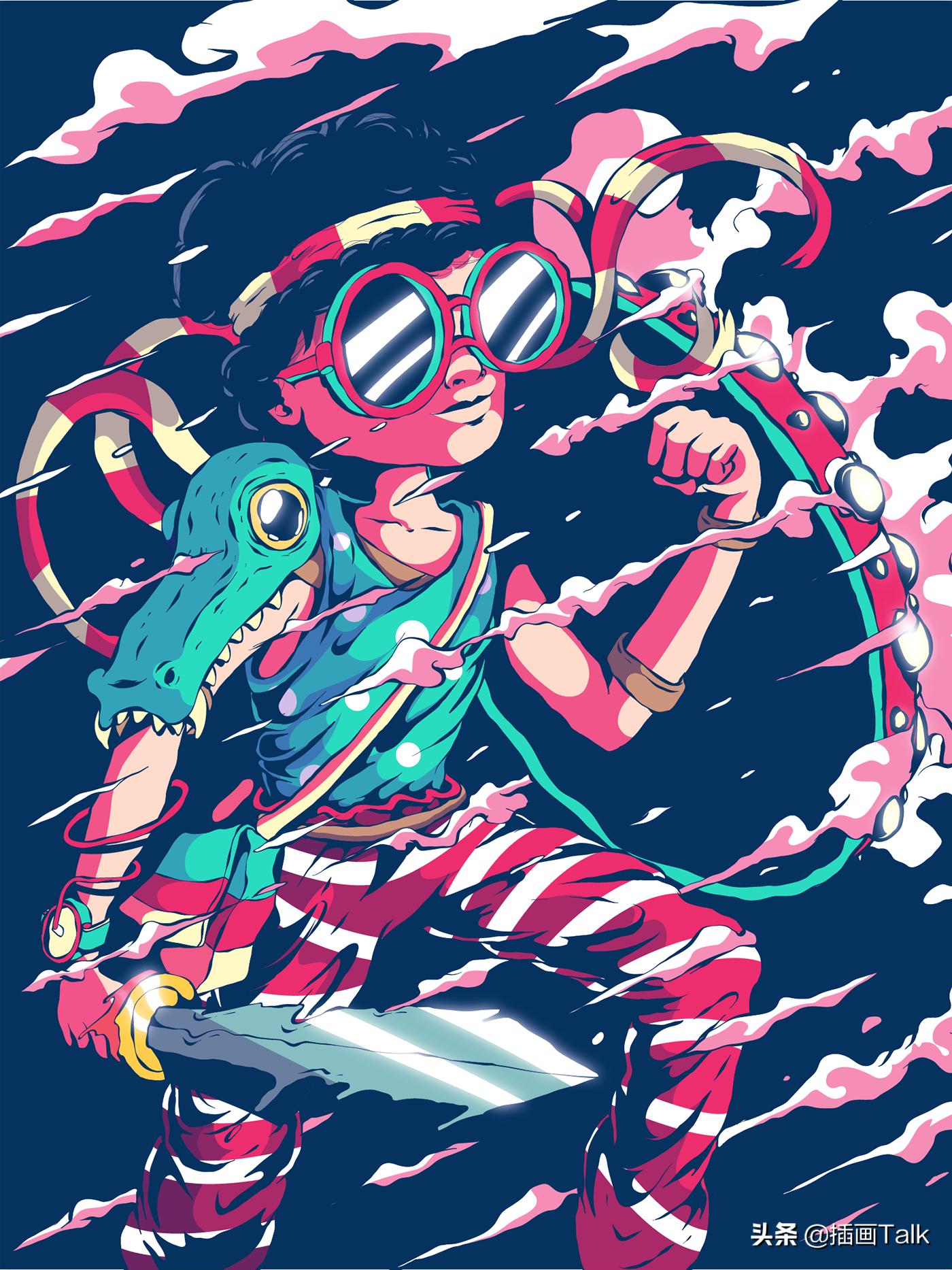 巴西插画师美式漫威,巴西插画师raysafontana