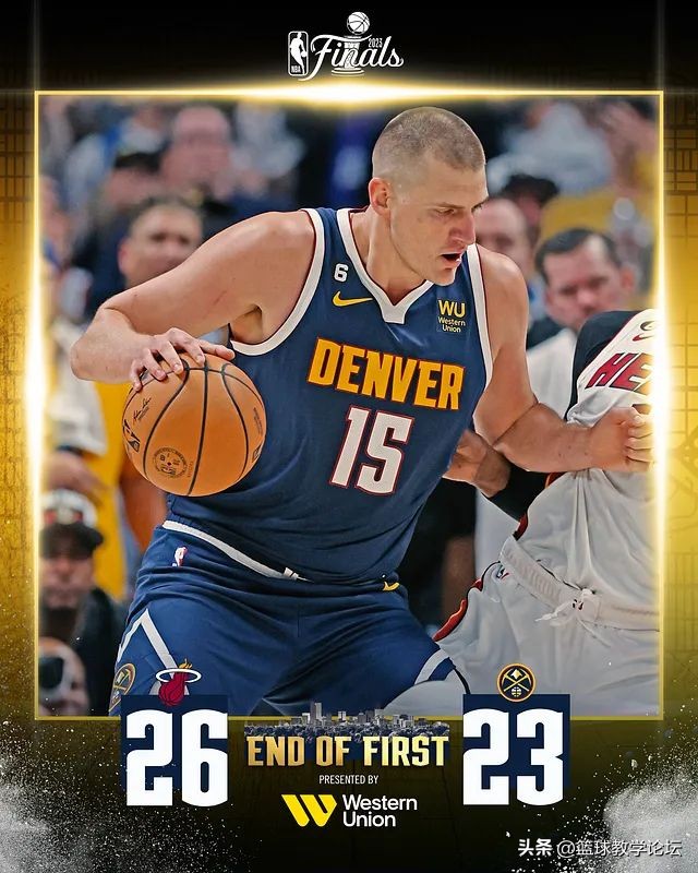 1比1平！总决赛15分超级逆转！约基奇41+11没顶住巴特勒