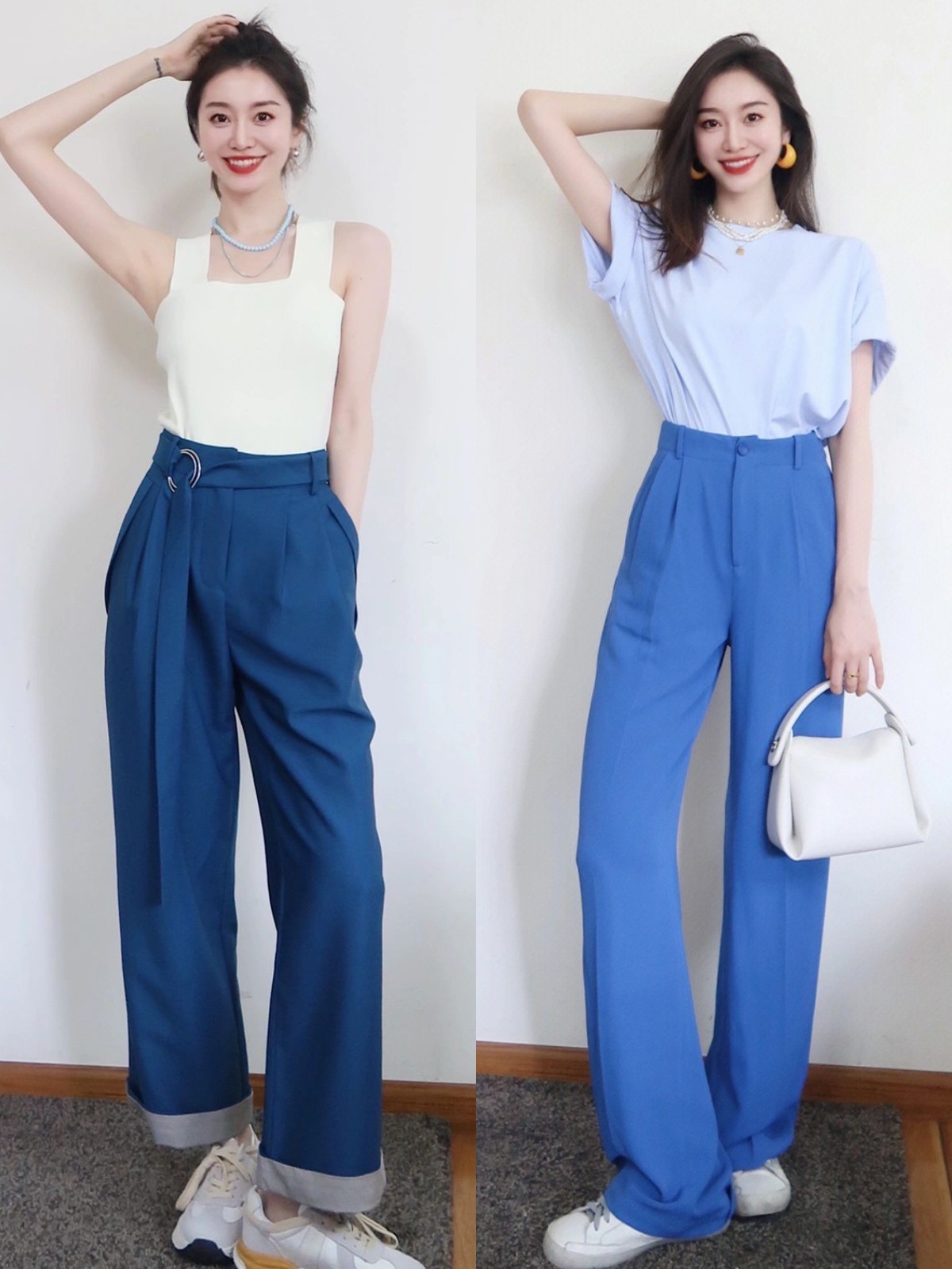 克莱因蓝适合什么气质的人穿,克莱因蓝外套怎么搭出高级感