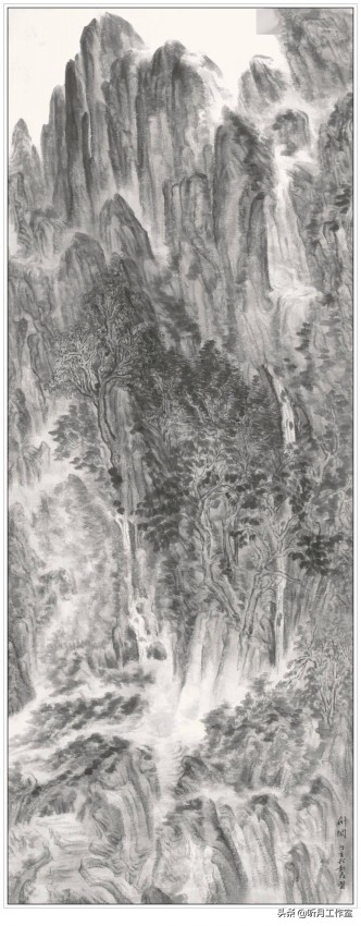 国画十大名家山水作品欣赏,徐龙森山水