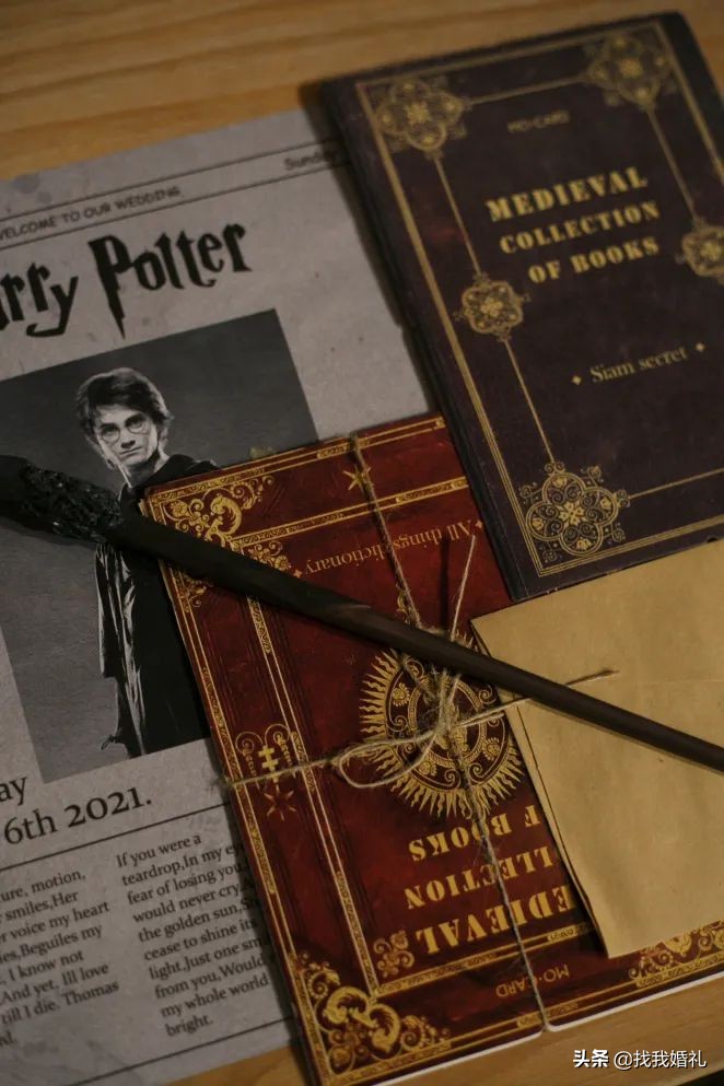他们在霍格沃茨办了一场婚礼，请来了哈利波特…