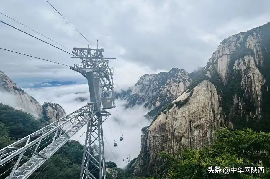 华山风景区旅游必备攻略三日游,暑期华山排队