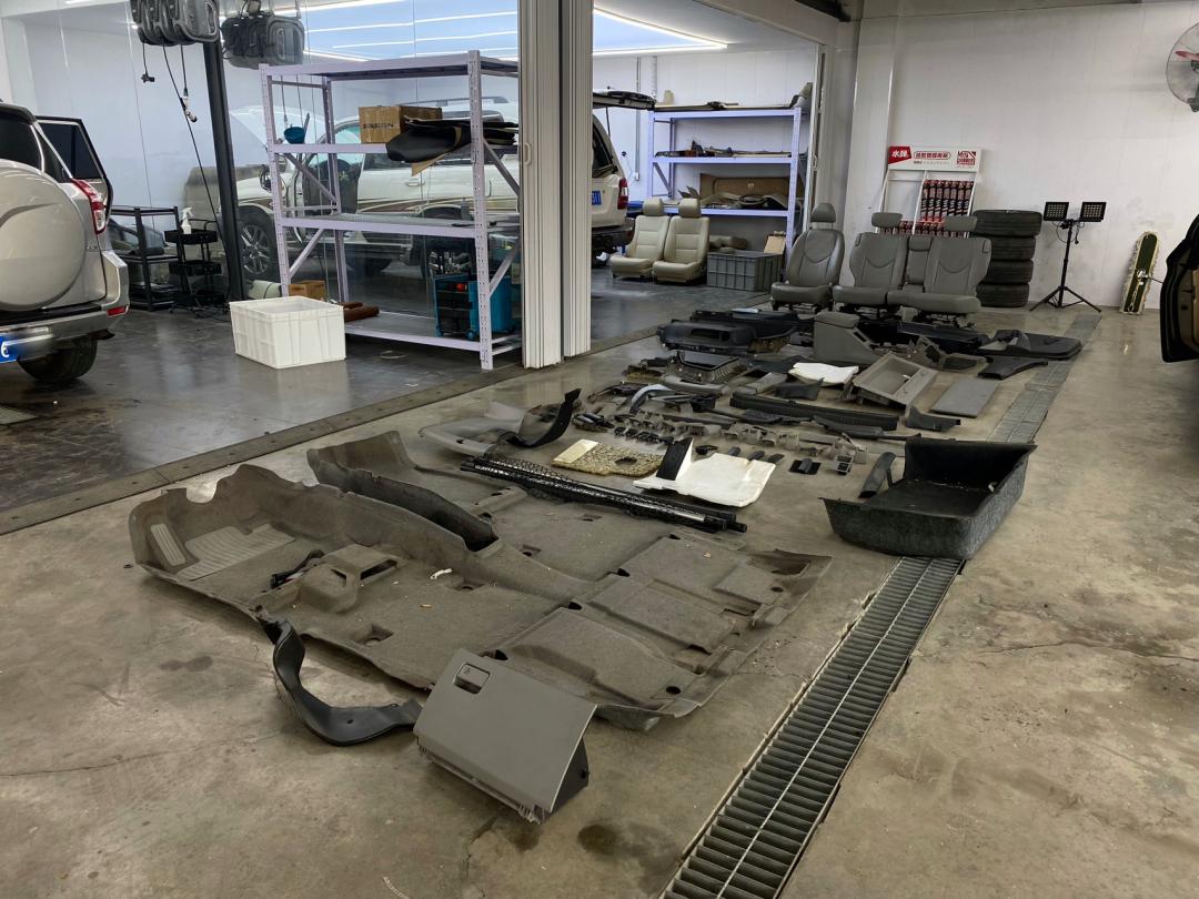 老rav4车翻新改造全过程,老款rav4比新款好太多