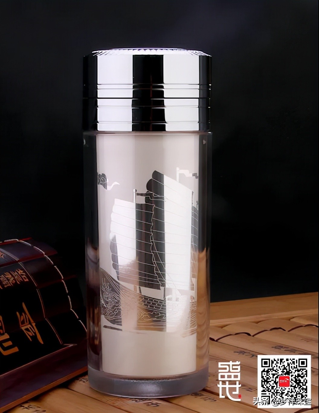 梦祥盛世百福纯银保温杯价格,盛世梦祥杯子