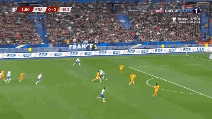 欧预赛姆巴佩戴帽吉鲁惊天倒钩,欧预赛法国荷兰姆巴佩梅开二度