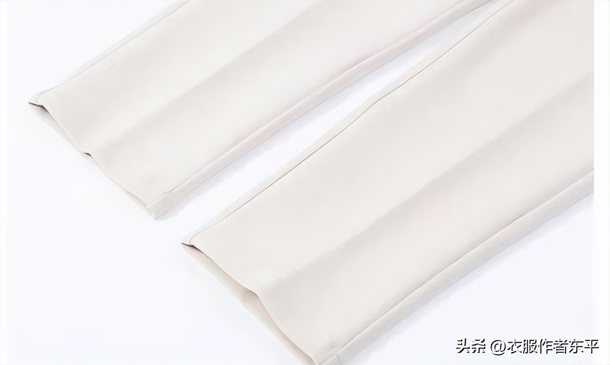 原创新款显瘦萝卜裤,高腰萝卜裤裁剪图