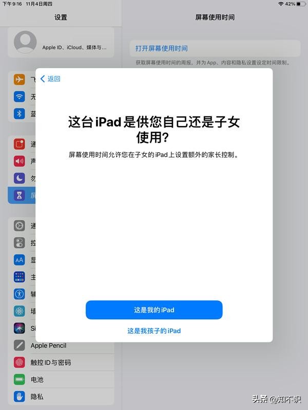ipad平板模式怎么打开,ipad青少年模式在哪设置