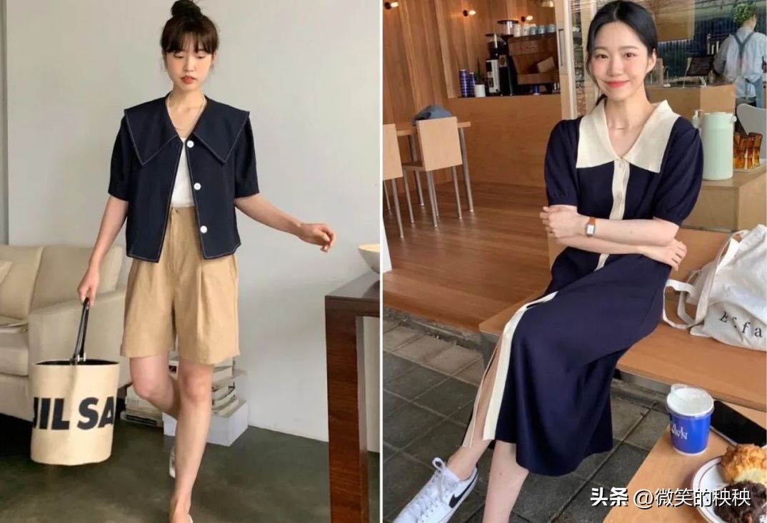 夏天想要衬衫穿的显高又高级,这个夏天穿蓝色衬衫更时髦